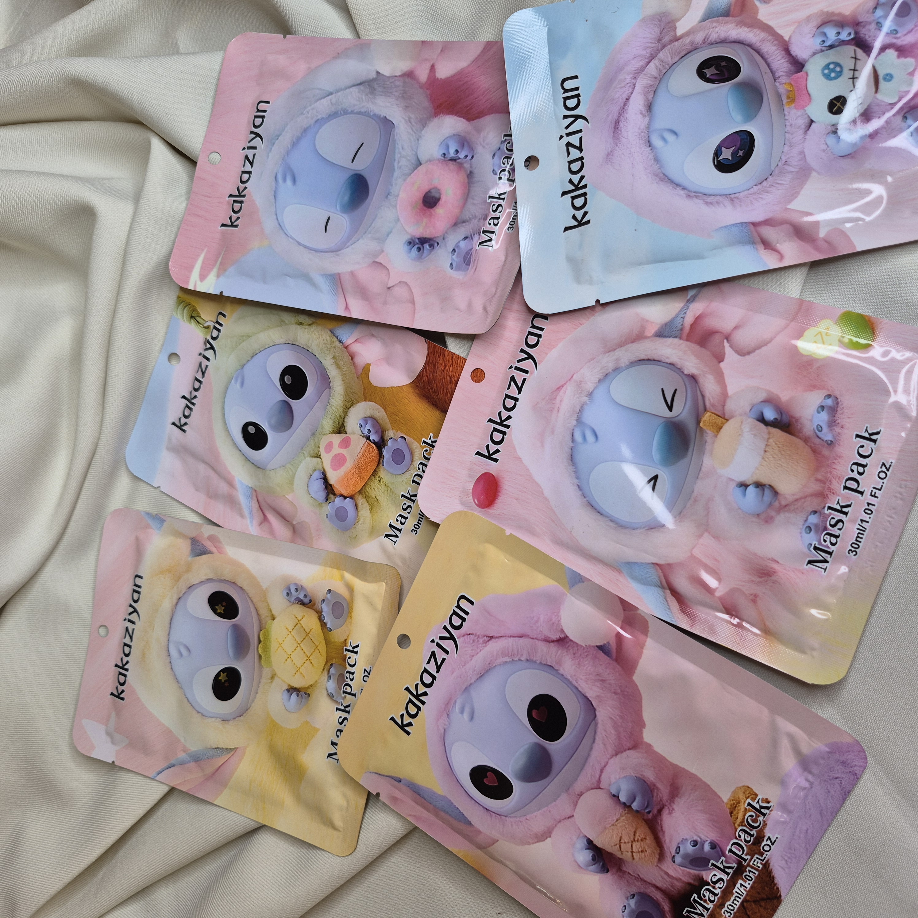 ماسک صورت ورقه‌ای فانتزی طرح استیچ (Stitch)