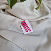پک ۲ عددی گیره انبری مو طرح مواج (رنگی و فانتزی)