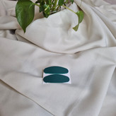 گیره تقتقی بیضی مات رنگی (پک جفتی)