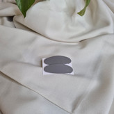 گیره تقتقی بیضی مات رنگی (پک جفتی)