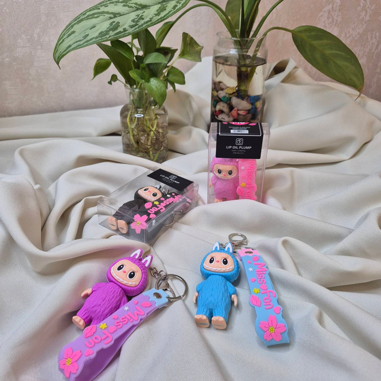 تینت/بالم لب حجمدهنده Miss Fun با آویز عروسکی