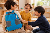 Kids Velvet Cat Backpackکولهپشتی مخملی کودک طرح گربه